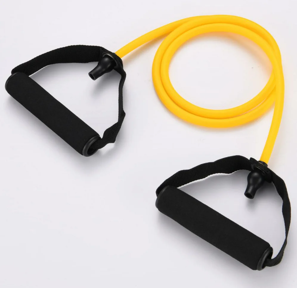 1pc tension rope straight tension rope Fitness equipment Resistance band Stretch plate elastic band Leg puller latex anti-breaki