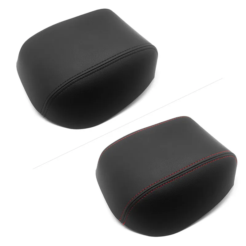 For VW Golf 7 VII MK7 2014 2015 2016 Car Accessories Center Control Armrest Console Lid Box Cover Microfiber Leather Trim