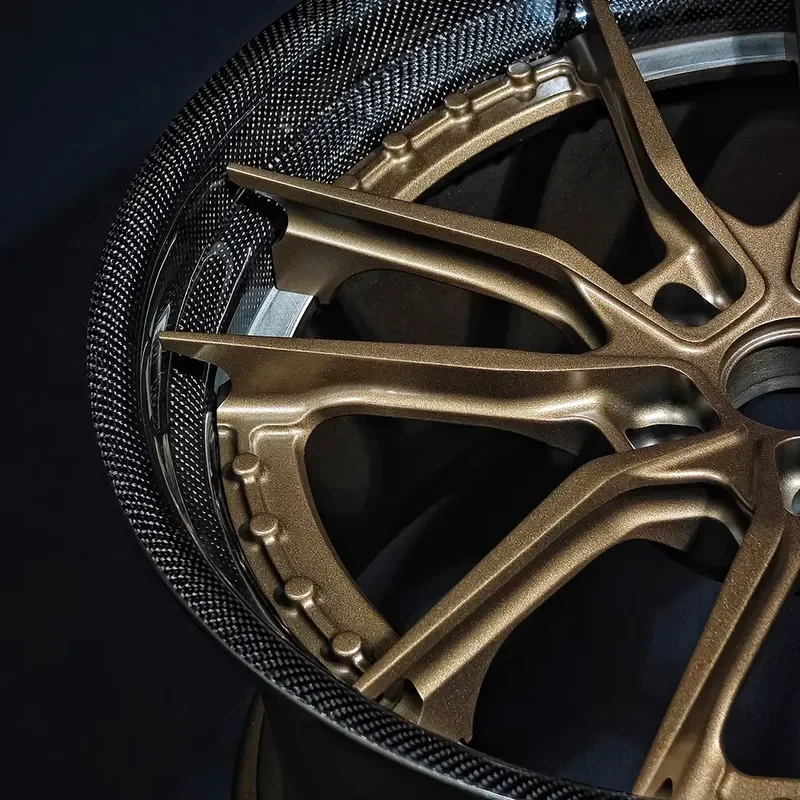 i ISAL Wholesale Hot Factory Forged Alloy Wheels High Quality 19 20 21 Inch Brushed Aluminum Rim Forged Wheels With PCD