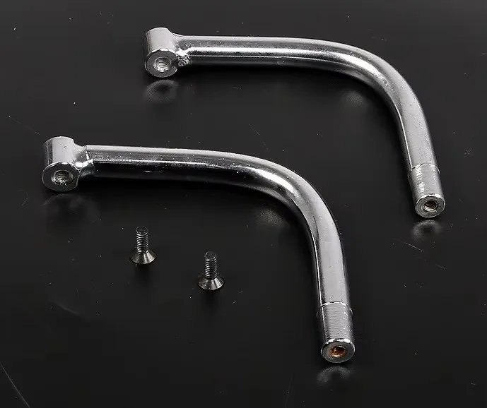 Zuiver metalen achterste U-vormige beschermstrips Uitlaatpijp isolatiestrips voor 1/5 ROFUN HPI BAJA 5B 5T 5SC