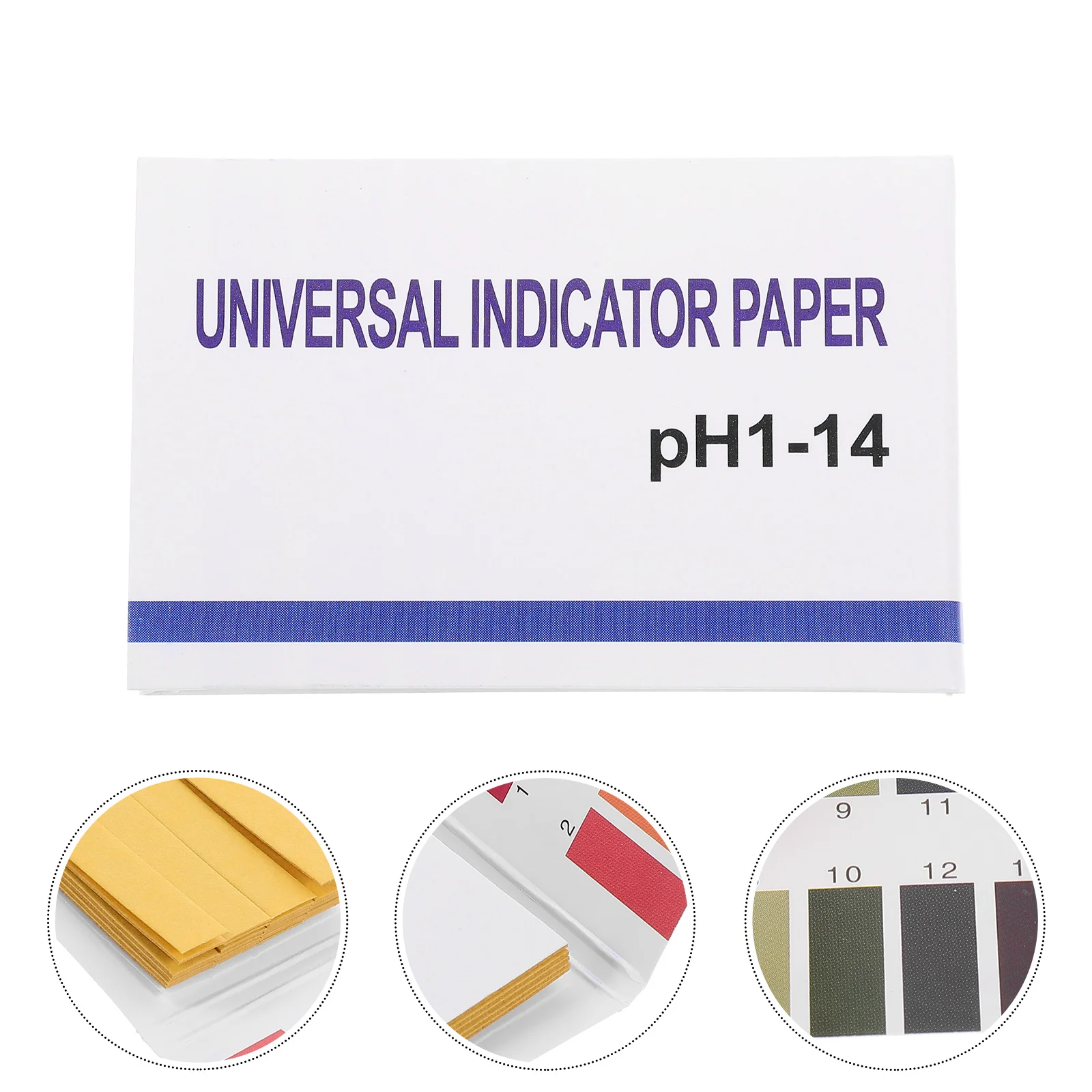 80 Buah Strip Tes PH Presisi Portabel untuk Pengujian Kualitas Air, Deteksi Tingkat PH Cairan, Kertas Tes