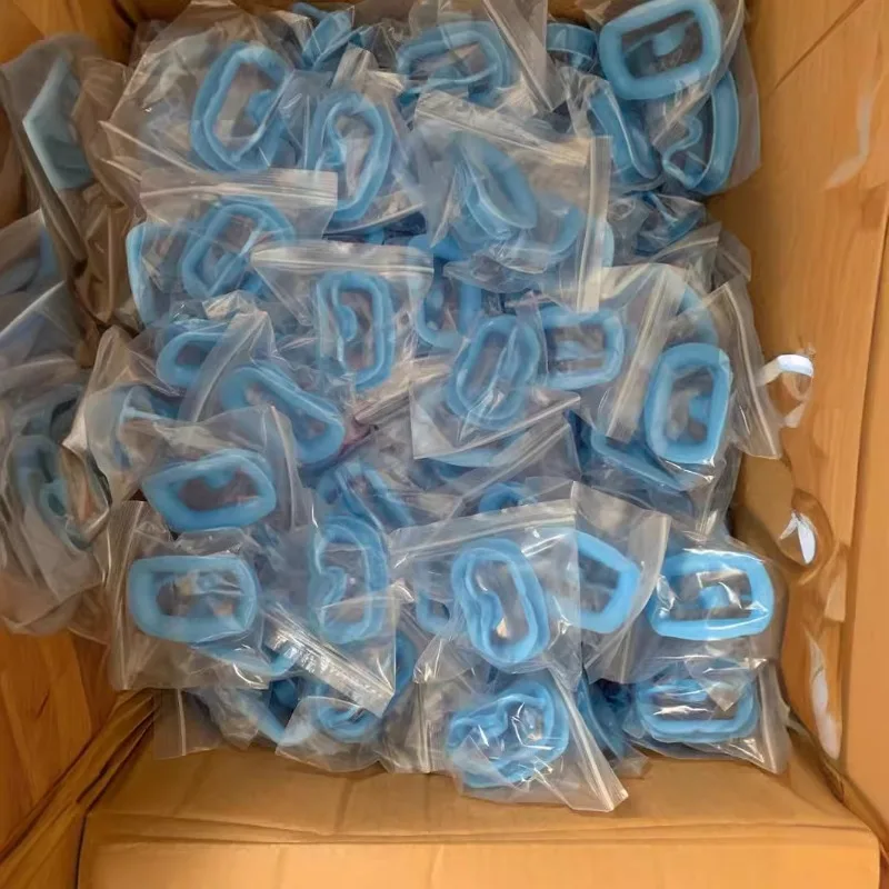 

20 Pcs Dental Soft Silicone Opener High Temperature Resistance Disinfect M-O-type Brace Portable Durable Laboratory Consumables