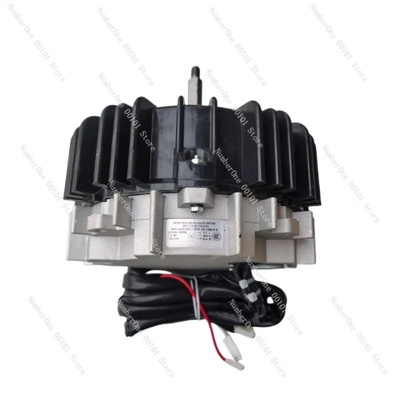 Motor de CC para ventilador de aire acondicionado externo, motor de bajo consumo para sistemas de refrigeración y ventilación