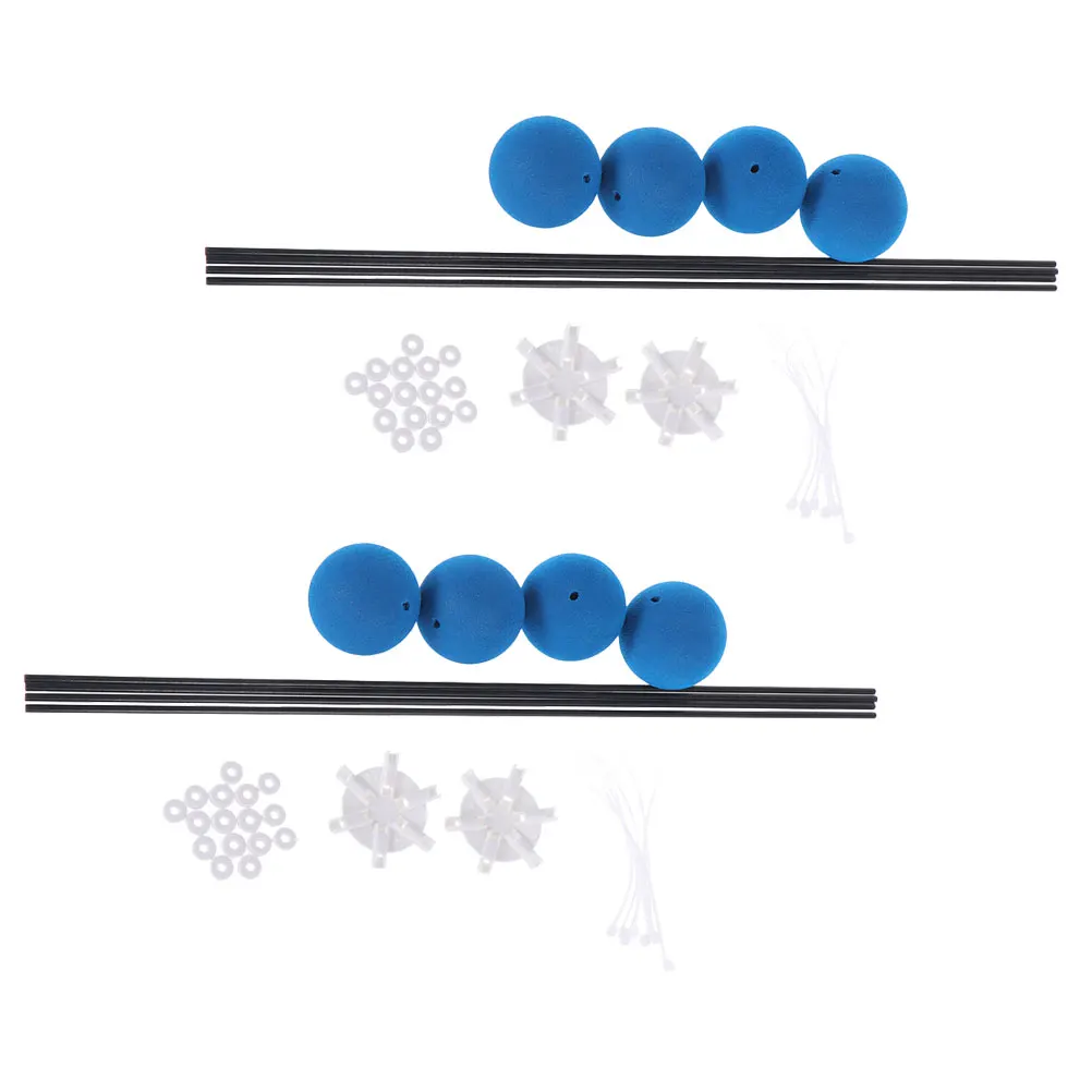 

2 Sets Training Equipment Remote Control Aircraft Accessories Helicopter Sponge