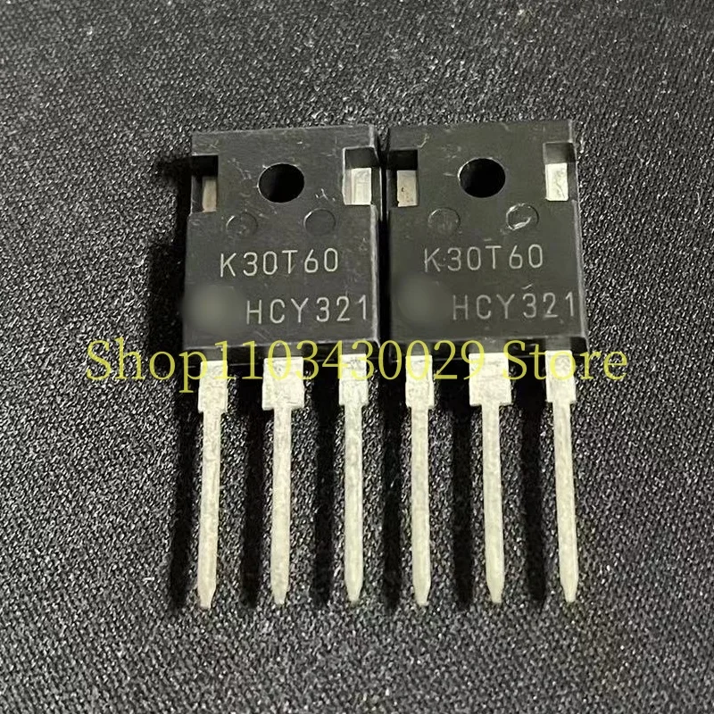 10Pcs New Original IKW30N60T K30T60 TO-247 30A 600V IGBT Power Tube