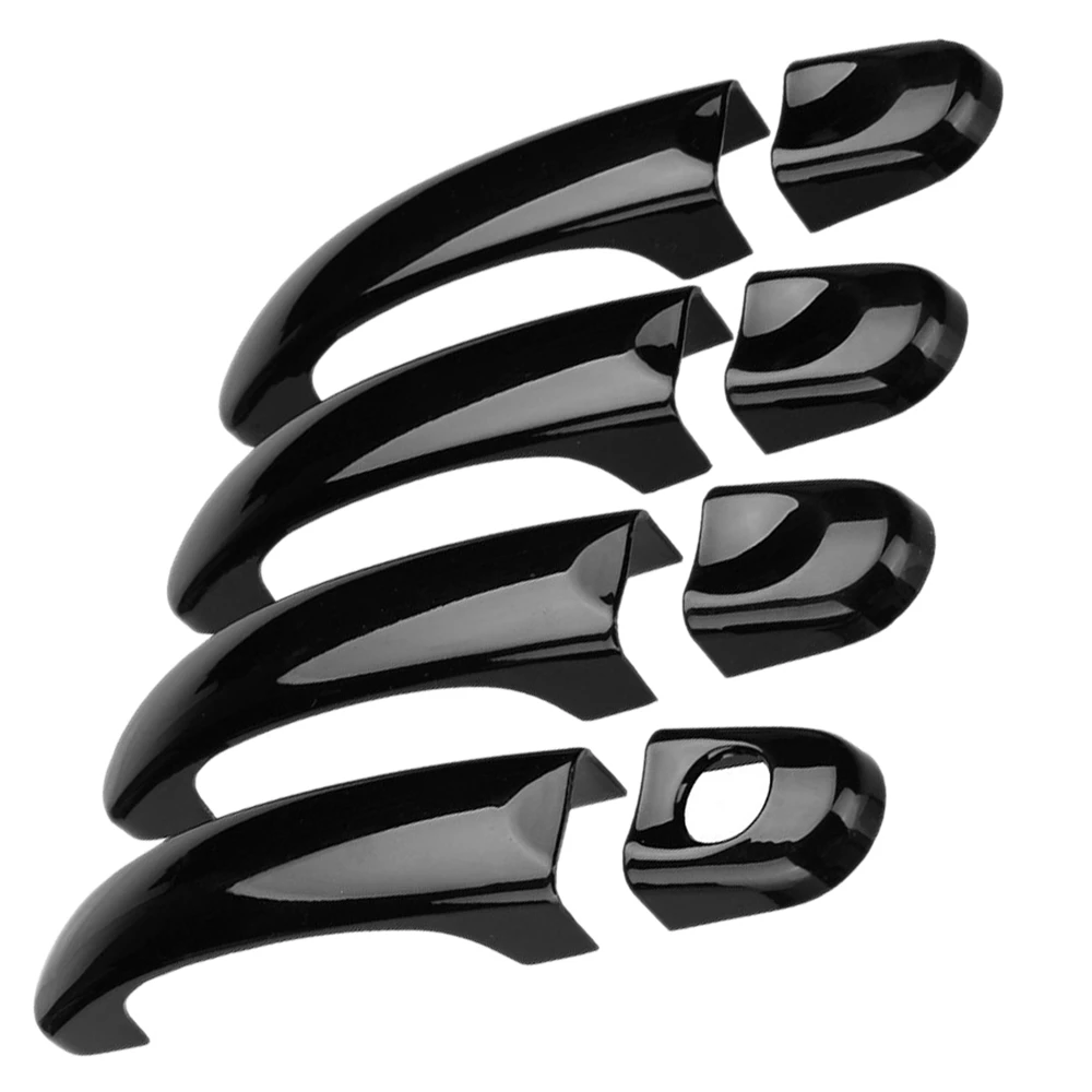 

Car Door Handle Cover Trim for Transporter T5 T6 2003-2015 Caddy 2003-2015 Touran 2003-2015, Black