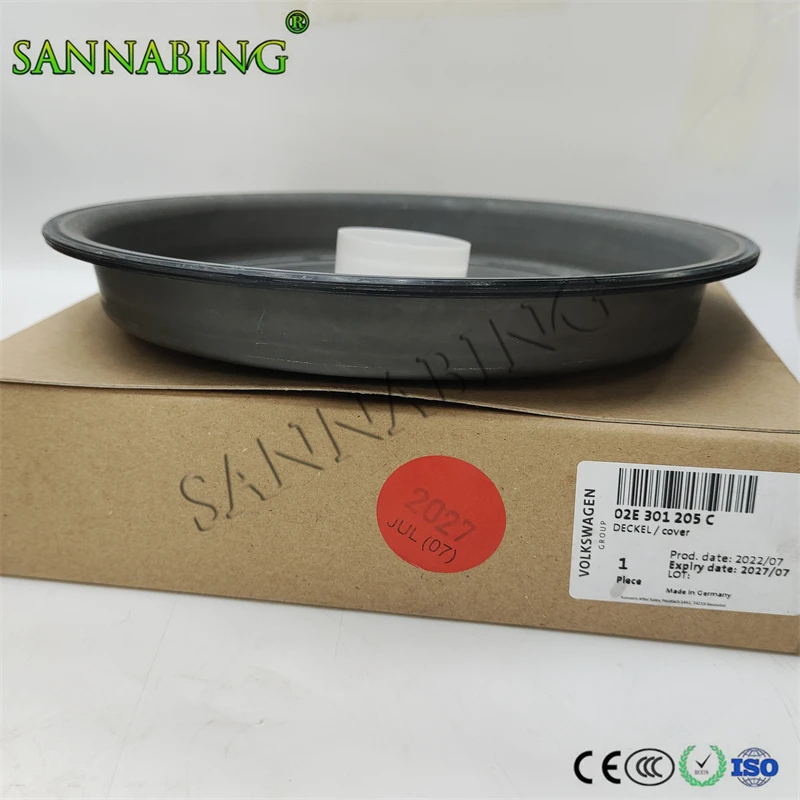 Novo pacote de embreagem de transmissão automática dsg 02e 02e301205b tampa frontal vedação de óleo para vw audi skoda 6 velocidades dq250