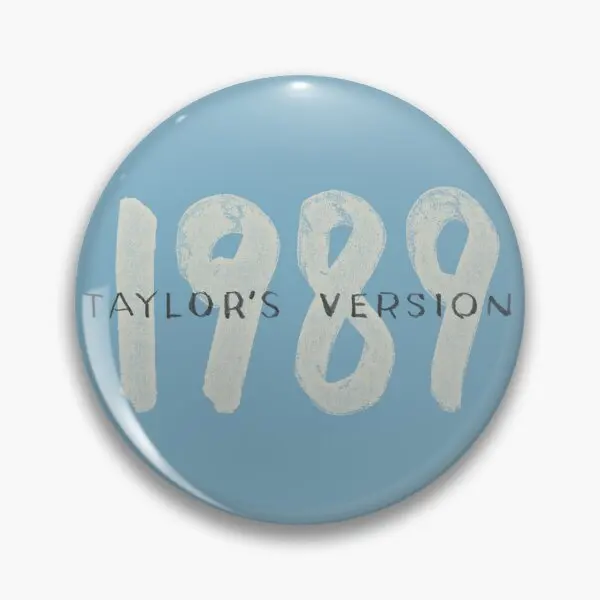 1989 Taylor Is Version  Soft Button Pin Women Metal Lapel Pin Jewelry Fashion Cute Collar Decor Brooch Cartoon Creative Gift