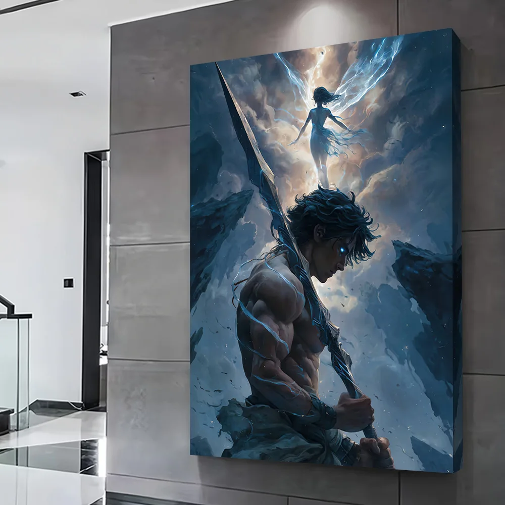 Kaladin Stormlight Archive Printing Poster Custom Pictures Wall Art Canvas Painting Gift for Home Decor Decoration Living Room
