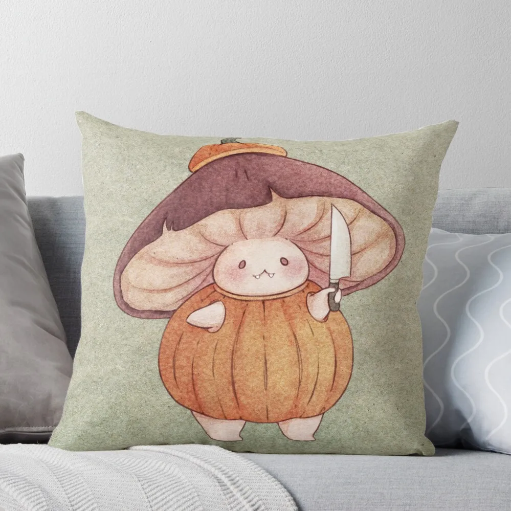 

Pumpkin Halloween Mushroom Costume Throw Pillow bed pillows Sofa Cushions Ornamental Pillow luxury home accessories