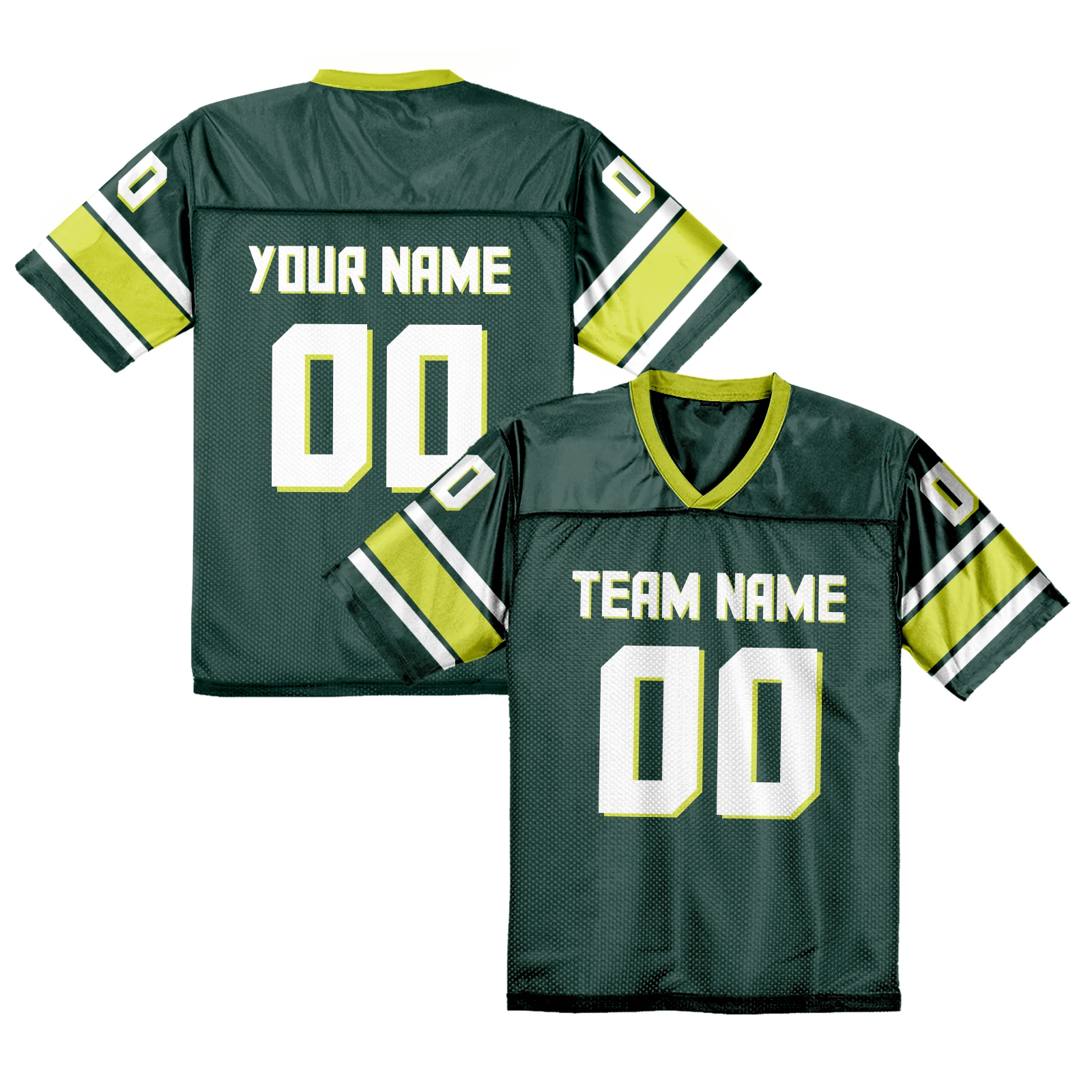 Custom American Football Shirt Pink Personalized Printed Football Jersey with Team Name Number Fans Gift for Men Women Youth image 5