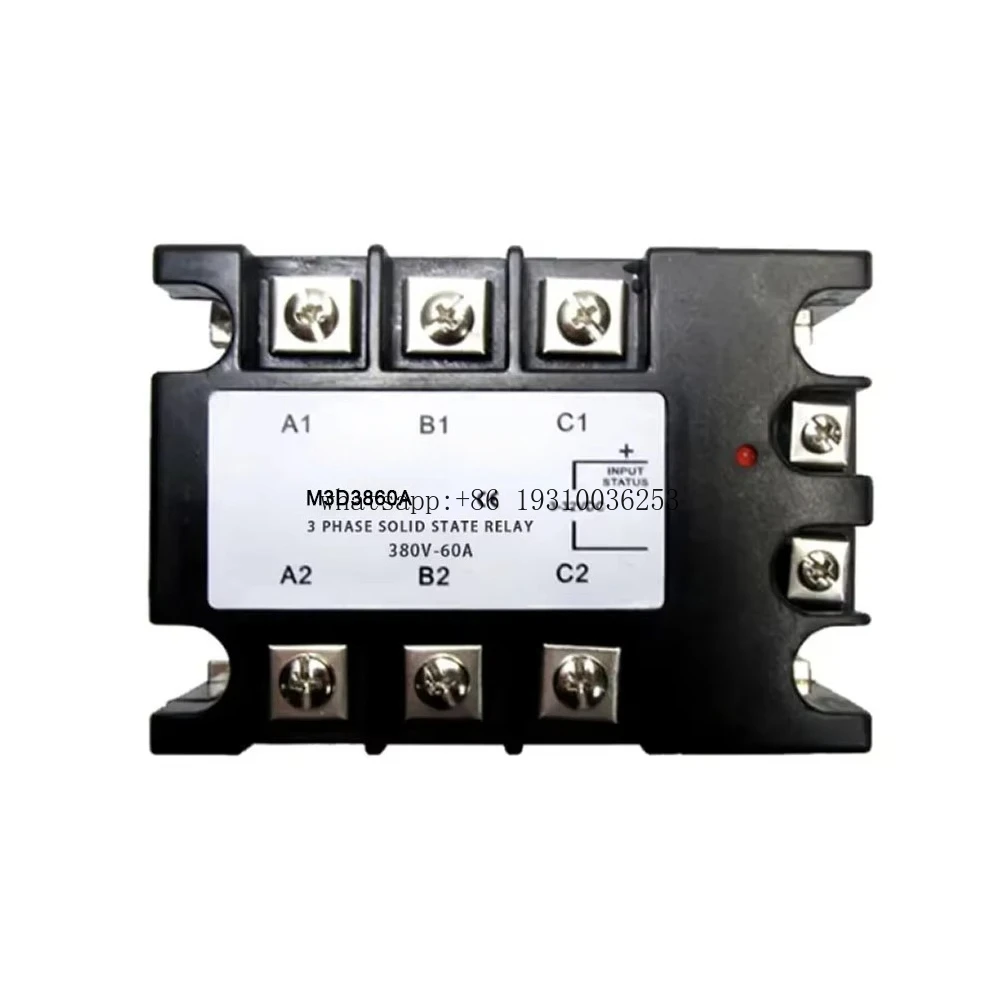 

Three Phase DC Control AC 380V 3-32VDC 60A Solid State Relay/SSR Relay With CE