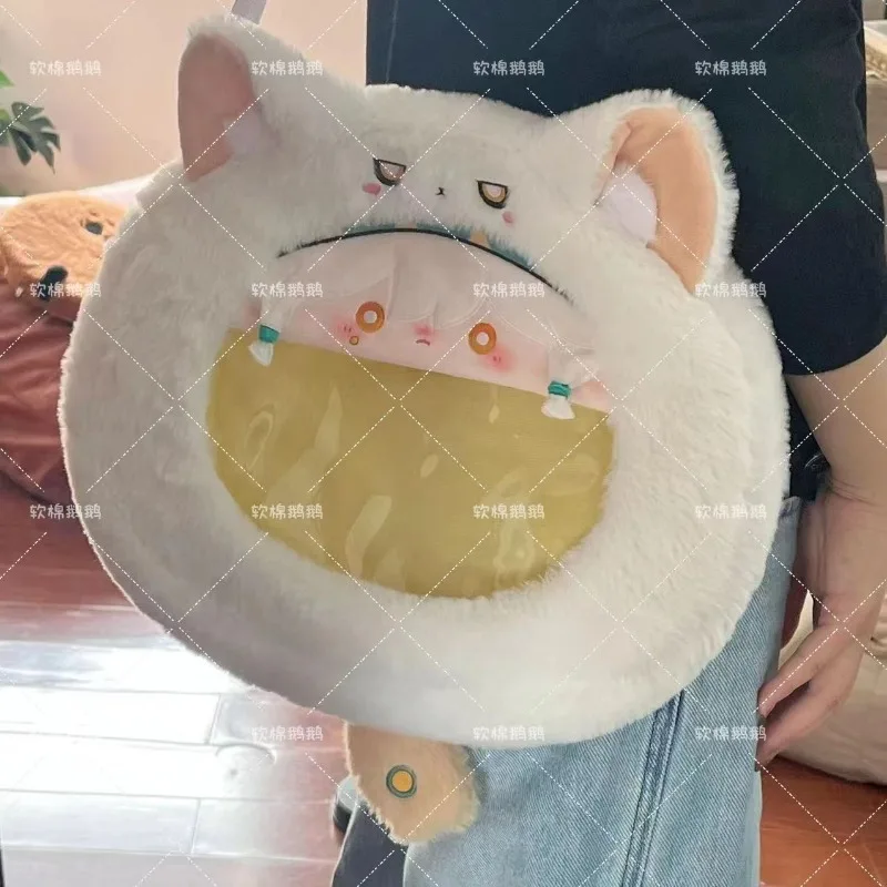 

Аниме Aotu World PalosПлюшевый прозрачный рюкзак Itabag, сумка на плечо с милыми животными, очаровательный деликатный студенческий рюкзак с ушками, подарок