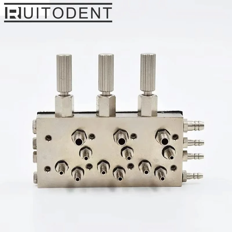 Dental Unit Dental Chair Spare Parts 3 in 1 Valve