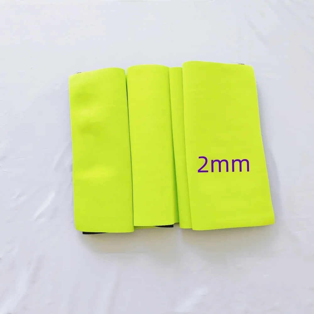 SBR Neoprene Fabric for Sewing Garment, Waterproof and Windproof, Shockproof, Colorful Wetsuit Protection, 2mm Thickness