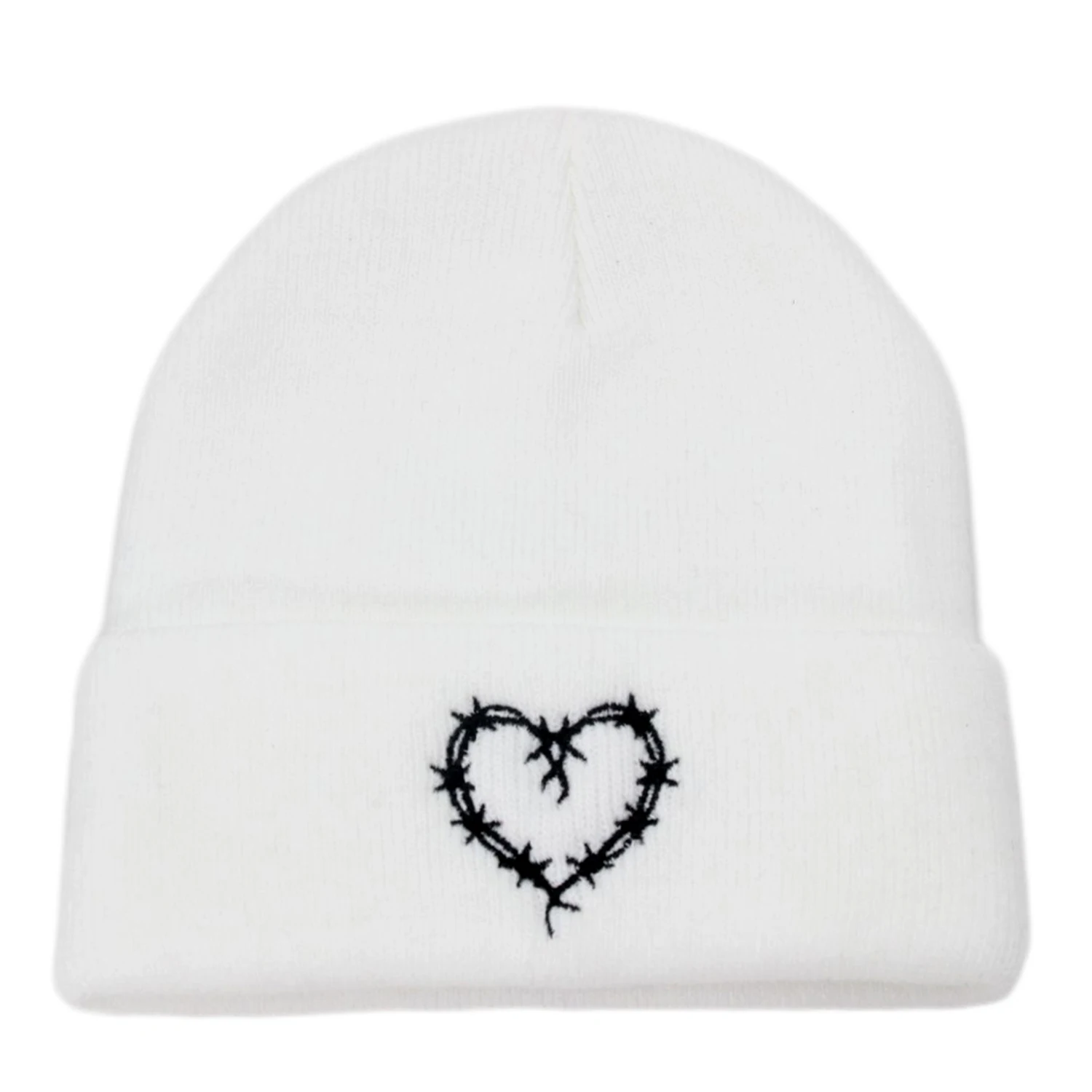 Bichota Beanie Hat KAROL G Heart Knitted hats Winter  Keep Warm Outdoor Ski Cap Unisex