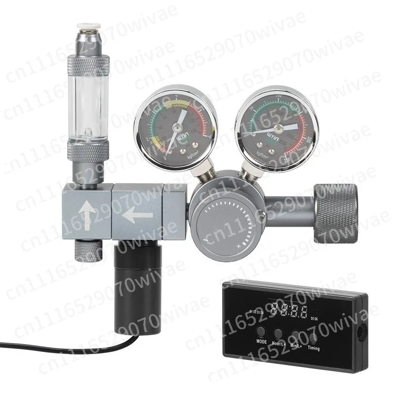 Carbon dioxide motor pressure reducing valve DIY bubble meter large CO2 pressure regulating valve carbon dioxide reducing valve