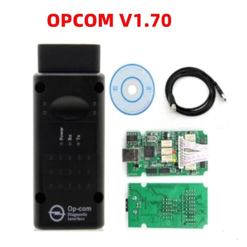 

Чип PIC18f458 OPCOM для Opel-прошивка OBD2 Op-com для Opel-V1.70 V1.78 V1.99, сканирующий инструмент, диагностика автомобиля,