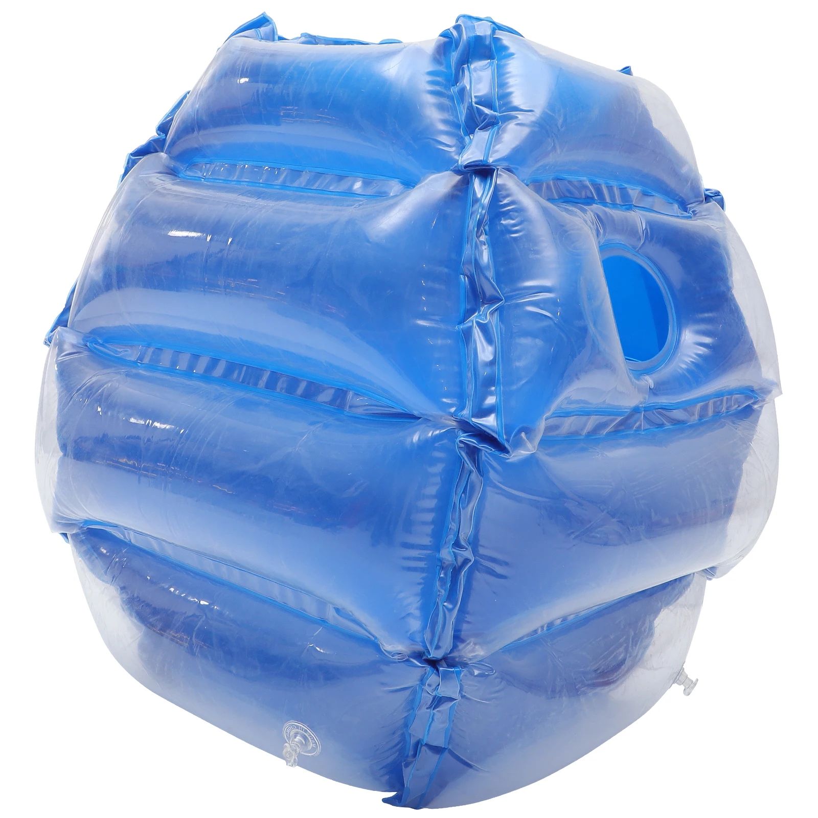 Palla gonfiabile per paraurti in PVC Divertimento per bambini Giocattolo di collisione Sicuro Gioco sportivo all'aria aperta Prop Colore blu Famiglia Amici Festa in spiaggia
