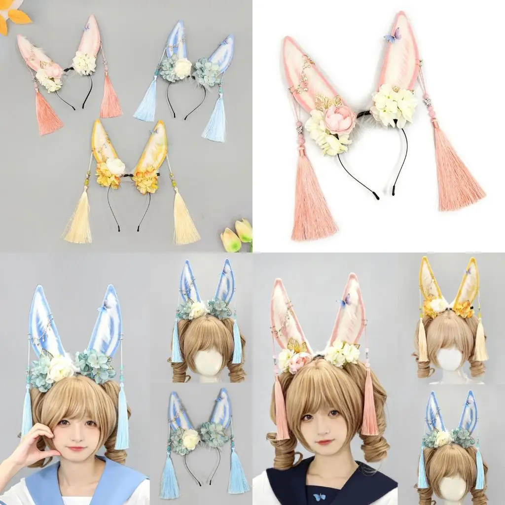 fasce-per-orecchie-coniglio-in-peluche-per-feste-in-costume-orientale-accessorio-per-capelli-a-farfalla-copricapo-puntelli