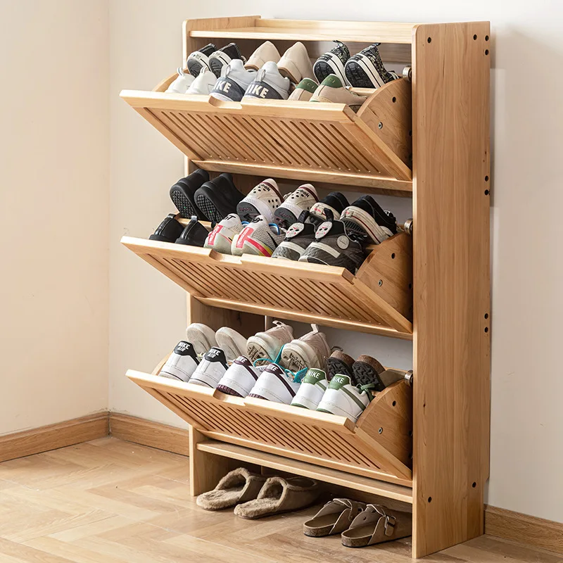 جميع الخشب الصلب، دخول المنزل، غطاء الوجه، خزانة الأحذية، الاستخدام المنزلي، ضيق للغاية، شق