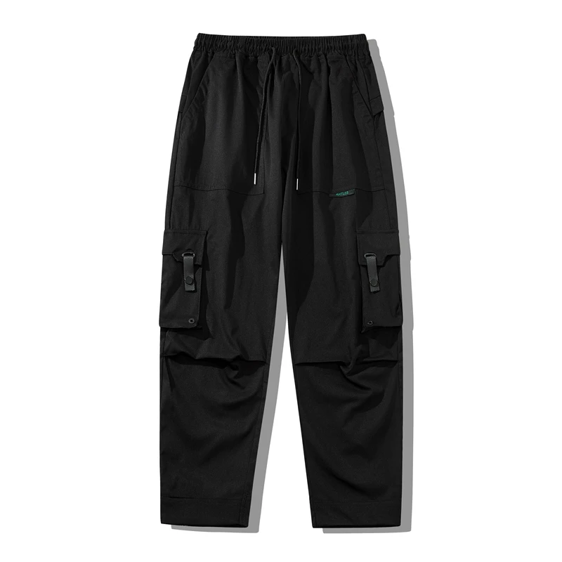 Männer große Taschen Jogging hose Streetwear Herbst mode Freizeit hose Cargo hose Jogging hochwertige Baggy Overs ize Hose