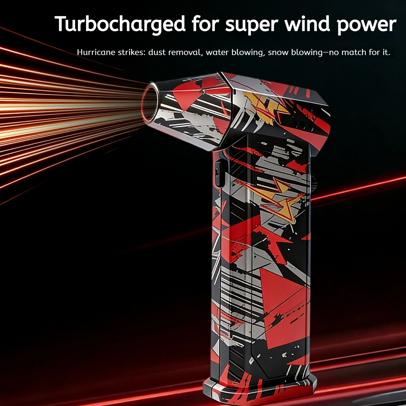 

Новый красочный персонализированный турбовентилятор - портативный мини-портативный вентилятор | Многофункциональное для домашнего охлаждения, выдувания снега, кемпинга, ПК/клавиатуры