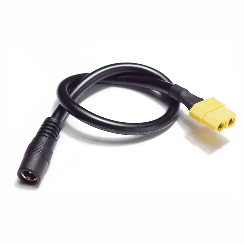 Innovative And Practical XT60 Female Plug To DC 5.5*2.1mm Connector Adapter Cable Silicone Wire For RC Battery Charger New