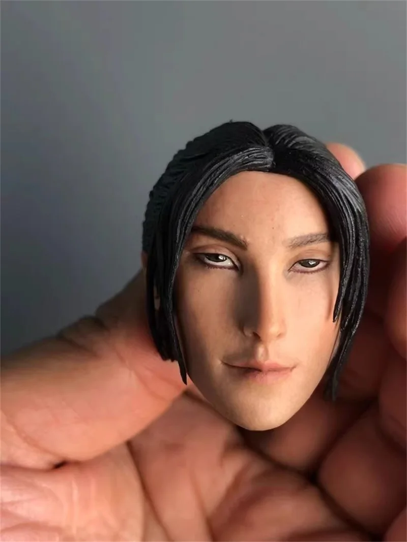 

WOLFKING 1/6 Male Soldier Sasaki Kojiro Head Carving High Quality Model Toy Fit 12'' Action Figure Body In Stock Collectible