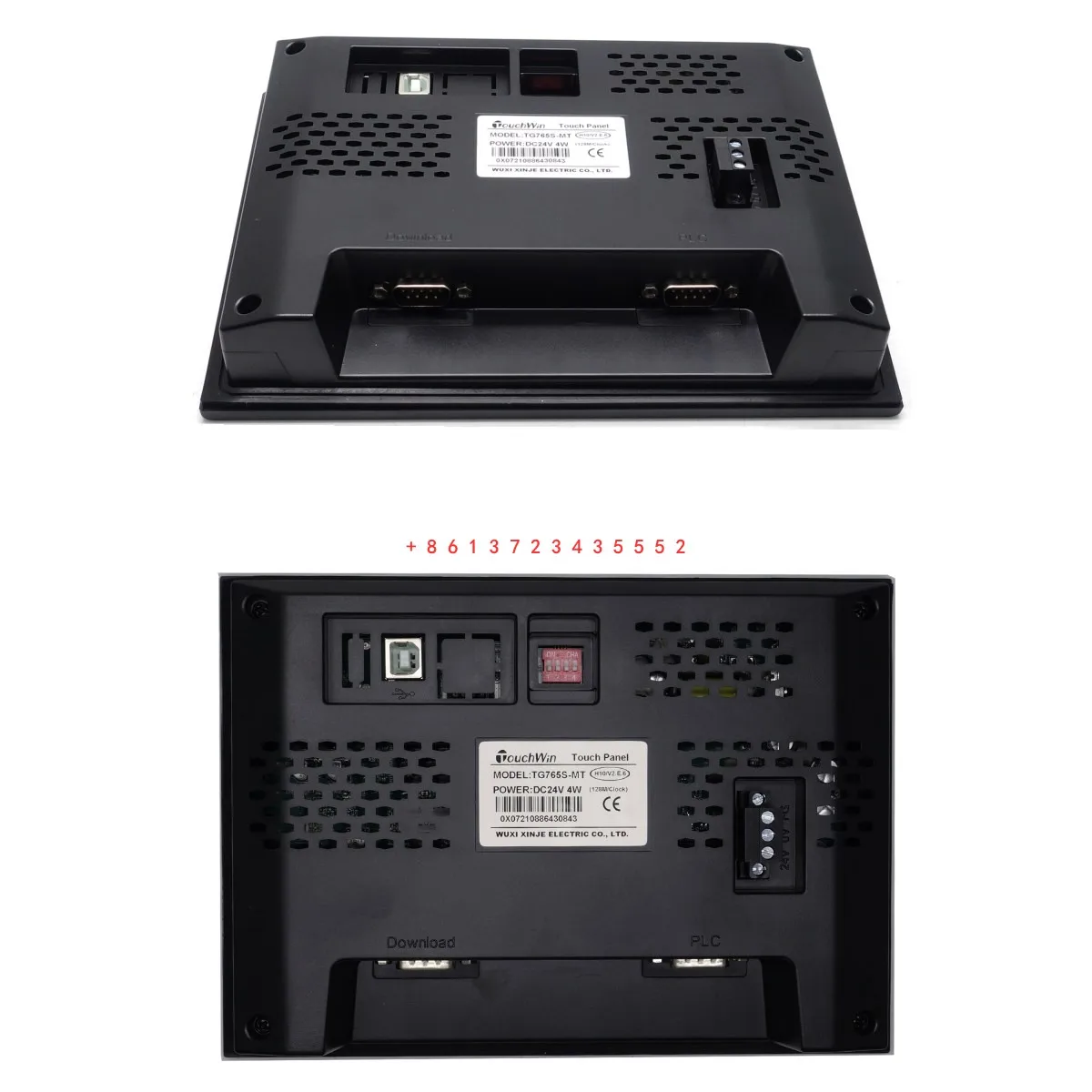 Original XINJE 7 polegadas touch screen HMI TH465/TG765-MT/XT-C/TG765S-MT/TGA63S-MT TouchWin