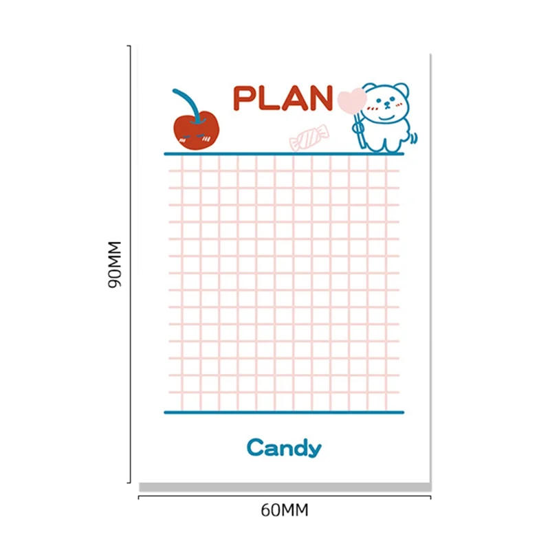 14 упаковок блокнота со списком дел, милый блокнот 9X6, список дел, планировщик, липкие заметки, ежедневная подкладка, липкие заметки для планировщика работы, 600 листов, прочный