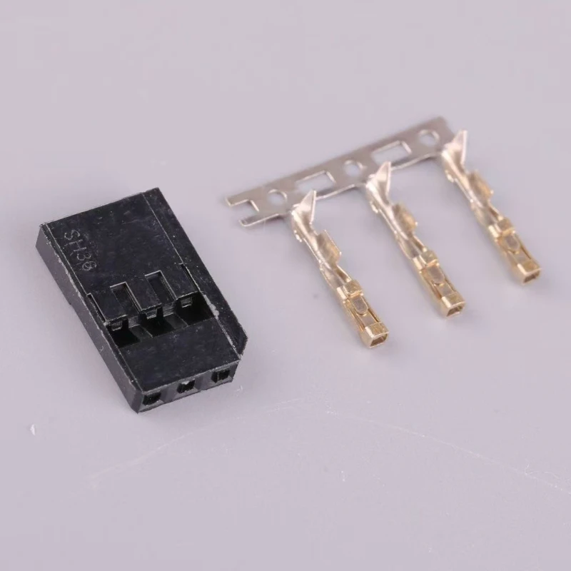 Servo-Stecker mit Echtgold-Beschichtung, Neue Anti-Lose-Sicherung, FUTABA/JR Modellflugzeug DuPont-Kopf Verkabelung, Modellflugzeug- und Autoteile – Detail 4