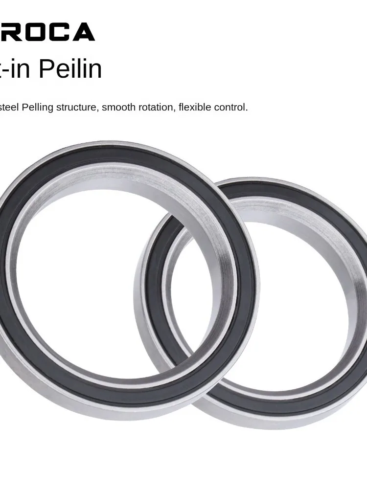 AliExpress Durable 44MM Bicycle Headset Aluminum Alloy CNC Bicycle Parts Built-in Ceramic Bearing Folding Bike Headset for P8 P18