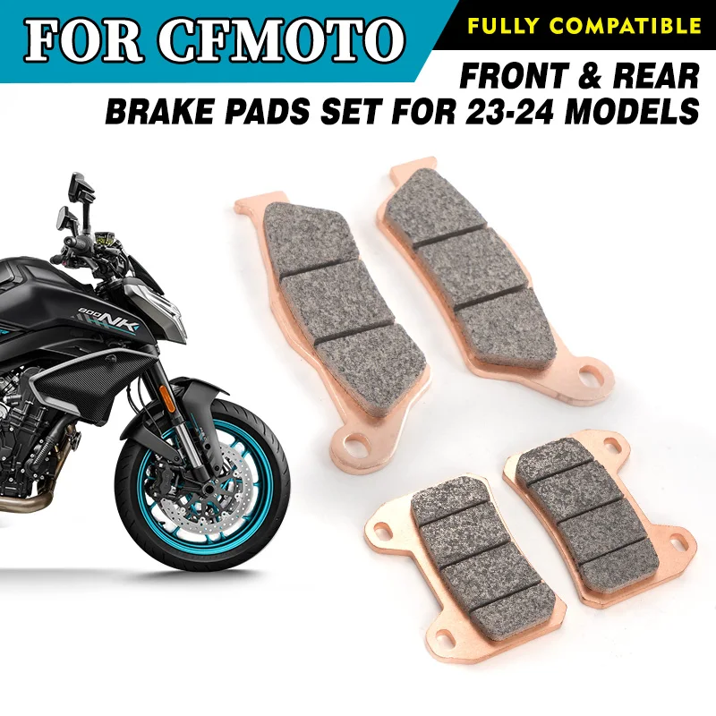 

For CFMOTO 800NK Front and Rear Brake Pads Set for 23-24 Models CF800 NK800 Motorcycle Accessories Original Parts