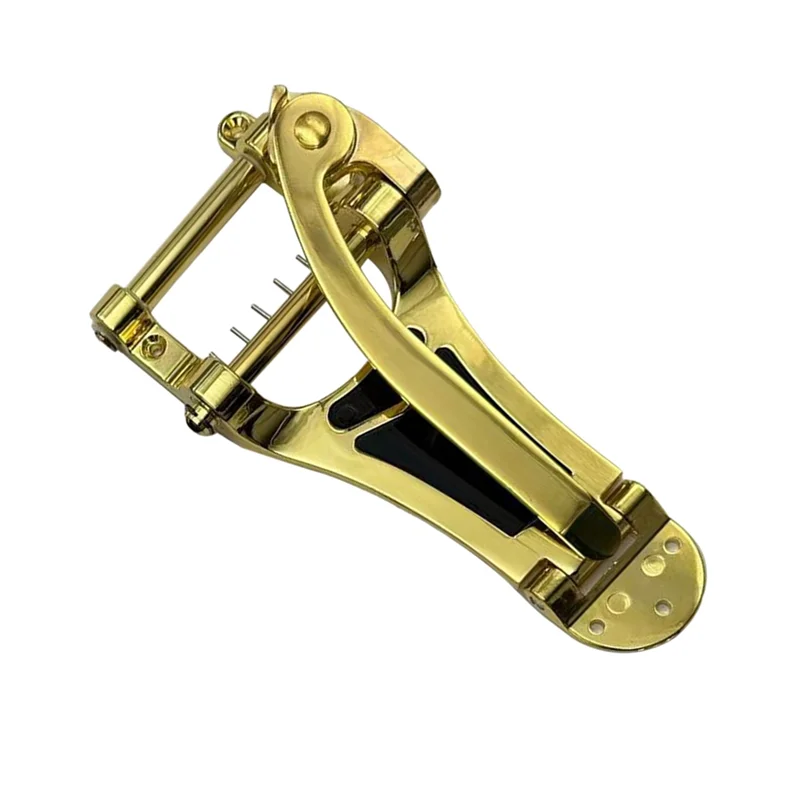 

【Must-Haves】Gold LP Vibrato Tailpiece String Tremolo Bridge For Electric Guitar With Vibrato Arm Durable