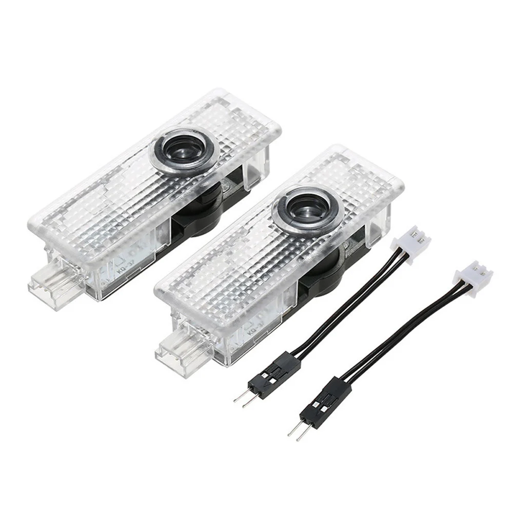 2pcs Car LED Welcome Light For  1 3 5 7 Series E90 E91 E92 E93 E60 E61 F10 F07 E63 E64 F12 F13 F30 X3 3D Door Projector Lamp