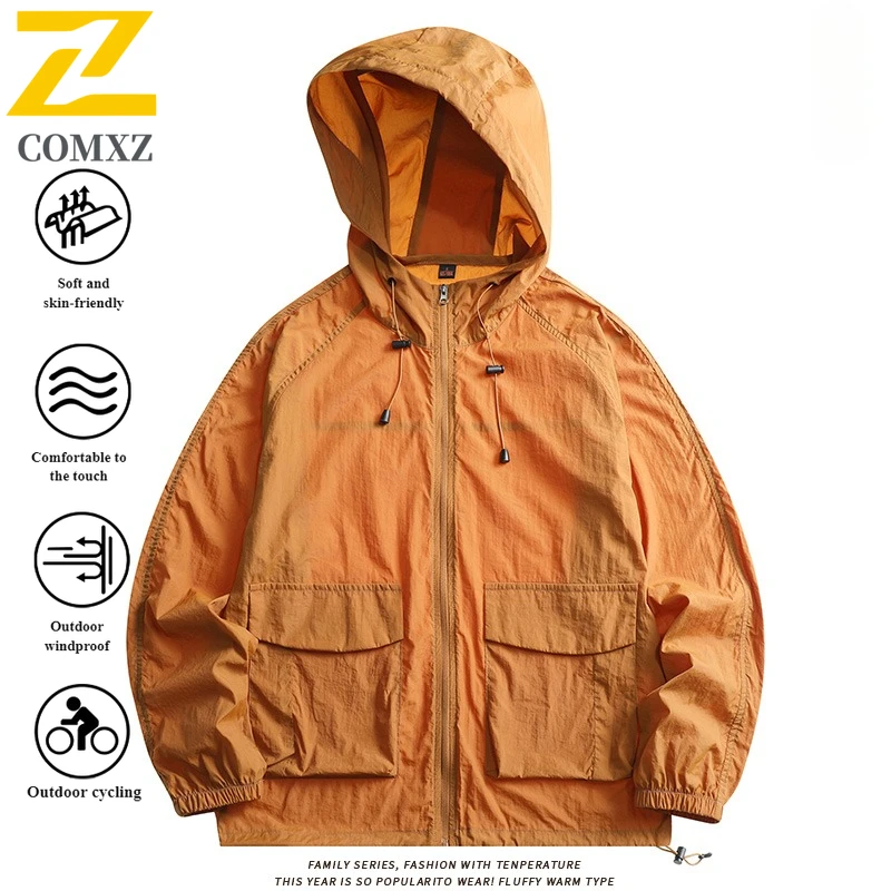 سترة EIAO للربيع والصيف للحماية من الأشعة فوق البنفسجية للرجال والنساء بعامل حماية من الأشعة فوق البنفسجية 50 + معطف جلد رقيق للغاية للتخييم في الهواء الطلق وصيد الأسماك #6