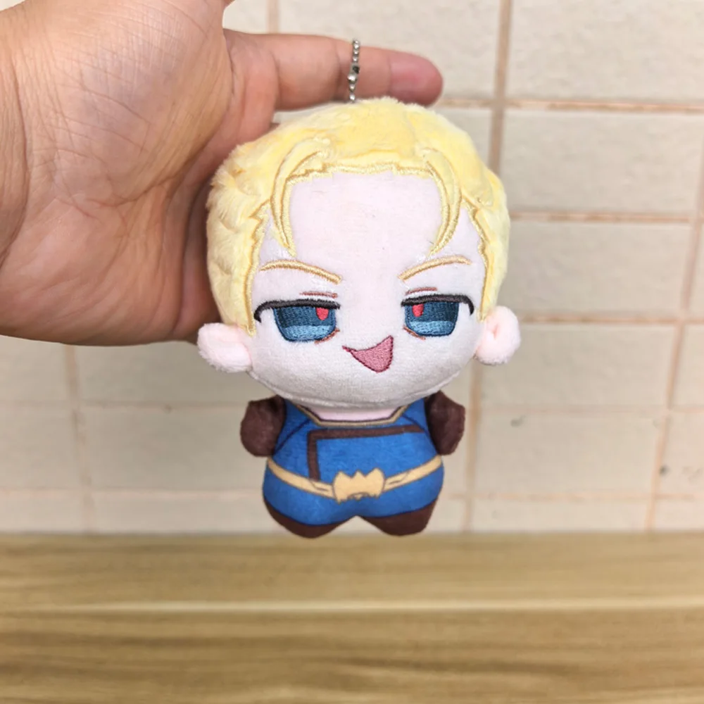 Super Cute 10cm Big Eye Smile Style Cosplay Homelander Cartoon Plush Toy The Boys Soldier Anime TV Series‌ Keychain Plushie Doll