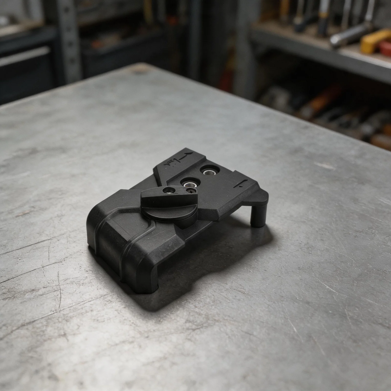 Replacement Side Cover For 405-7 Electric Chainsaw Plastic Chain Tensioner Regulator Housing Black 172x117mm