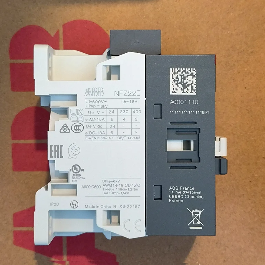 2025 الأصلي ABB التتابع المتوسط NFZ22E-21 * 24-60VAC/20-60VDC 1SBH136001R2122 #3