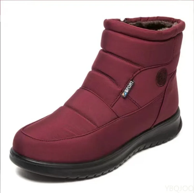 New Autumn Winter Fashionable Versatile Cotton Shoes Casual Comfortable Warm Snow Boots High Top Anti Slip Women's Boots view 6