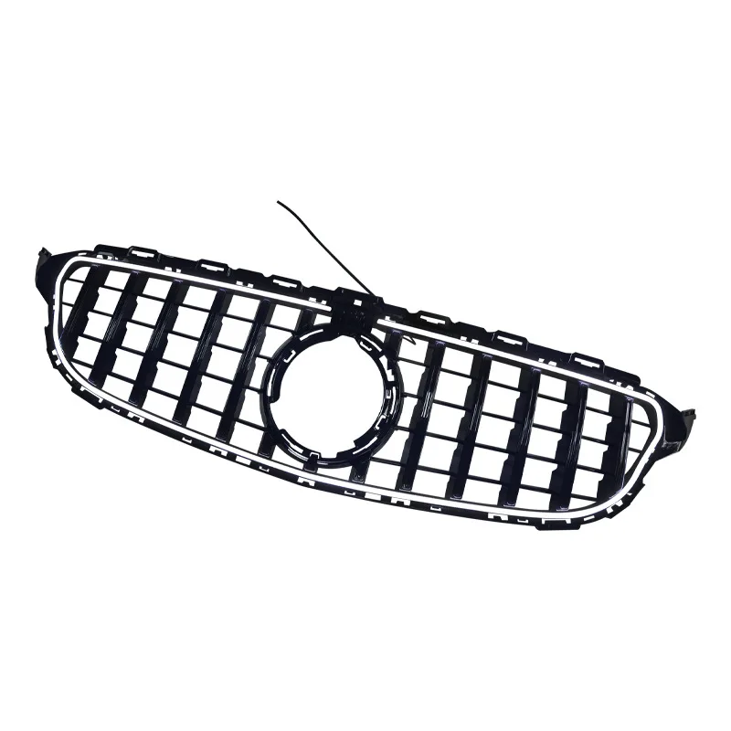 Suitable for 2015-2018 C-Class W205 modified with illuminated LED GT front grille