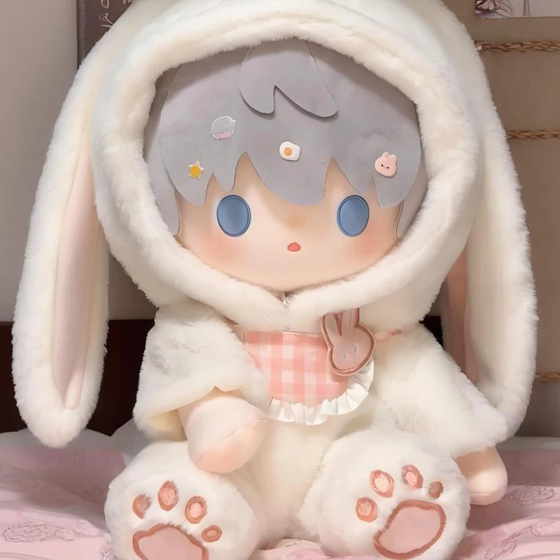 Generic 40cm Sitting Plush Doll Clothes Rabbit Cat Style White Purple Pink Three Colors No Attribute Replacement Outfit