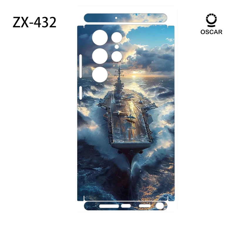 3M Decalcomania colorata per Samsung Galaxy S23 S25Ultra Plus S24 S24Ultra Protezione schermo posteriore Cover Wrap Pietre Adesivo