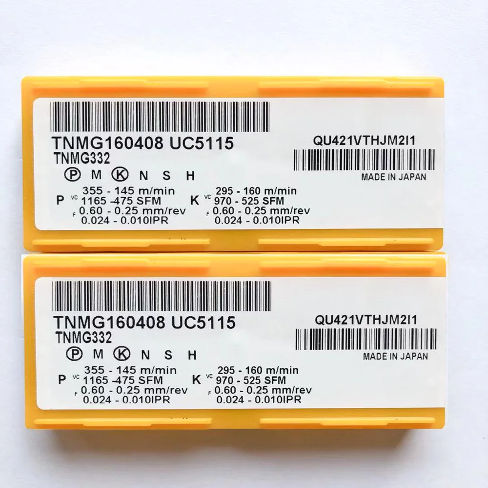 Original Metal Turning Tool TNMG160416 TNMG160408 TNMG160404 NX2525 TNMG160412 UC5115 UE6020 UTi20T VP15TF Lathe Machine Plate