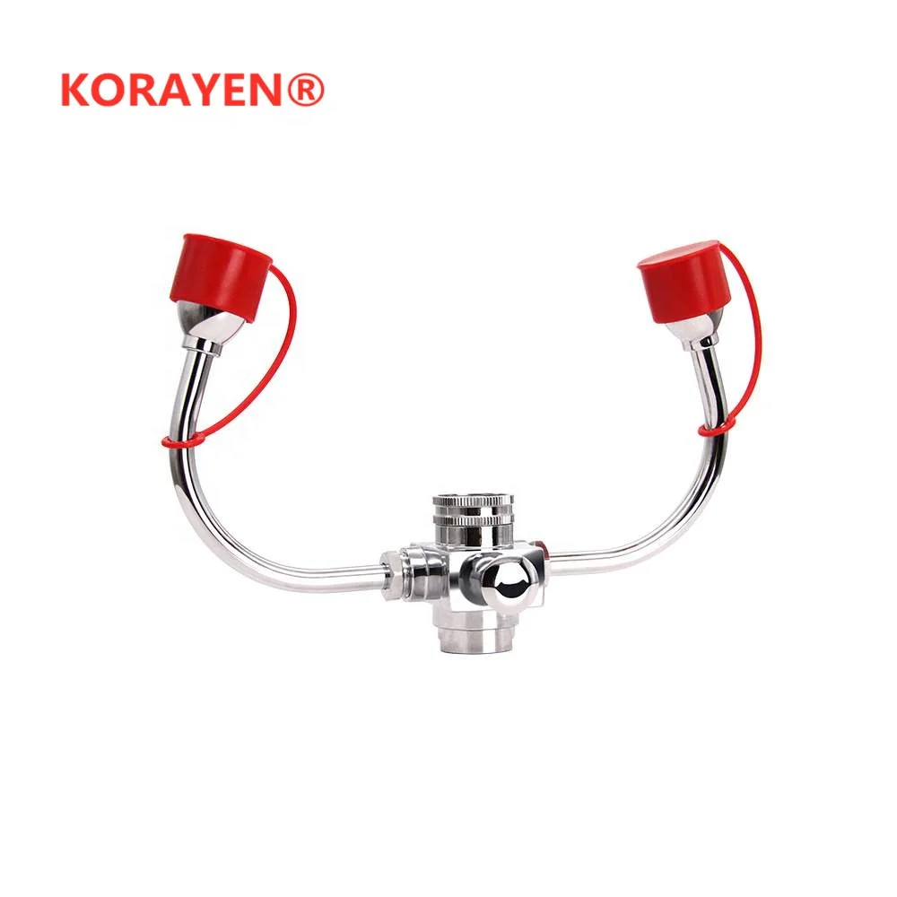 سهلة التركيب، محطة غسيل العين الآمنة للمختبر، سعر صنبور غسيل العين في حالات الطوارئ