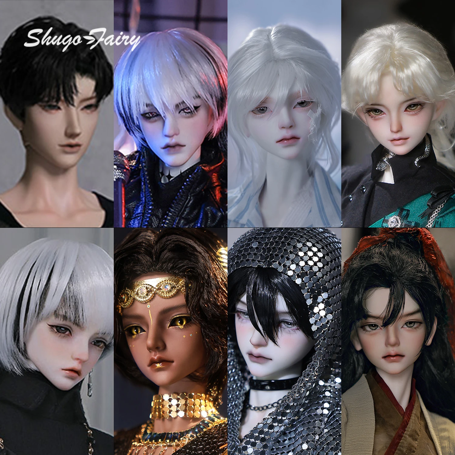 

Bjd Doll 1/4 Bubo 2 Body Julia Morty Ace Roland Hamal Prince Series Hip-hop Sun God Ra Knight Shugafairy Male Hot-sale Full Set