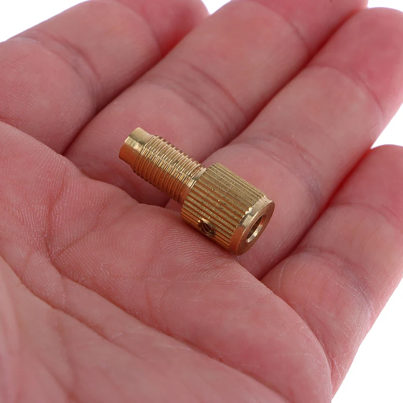 Drill Chuck Shaft Mini Brass Drill Clamp Chuck Connecting Rod Electric Motor Shaft Drill Chuck Adapter
