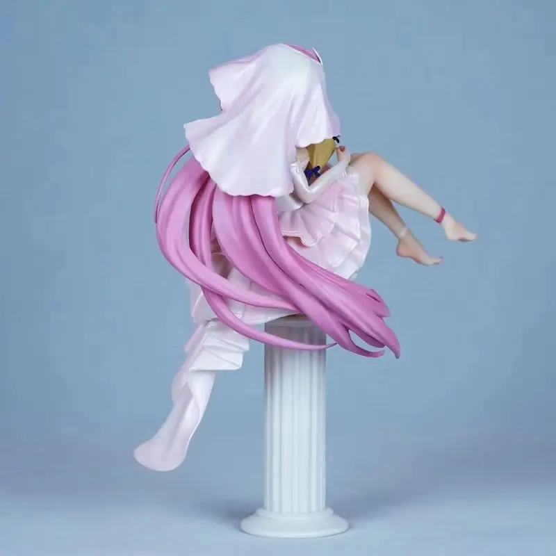Anime Elysia Wedding Dress Action Figures Pvc Model Collectible Desktop Ornament Pc Case Decoration Noodle Stopper Statue Gifts