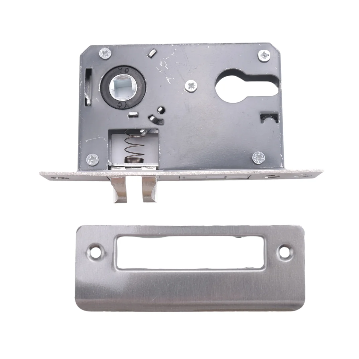 Indoor Household Door Handle for Home with Security Lock Key Set Aluminum Alloy HGC